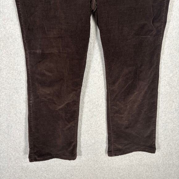 NYJD Corduroy Pants 16 Chocolate Lift Tuck Slimming Academia Whimsigoth Dark - Picture 3 of 10